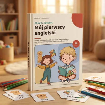 Prima mea engleză – 80 de carduri cu imagini și pronunție în română
